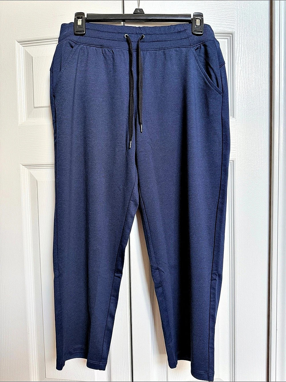 NWT - Tek Gear Capri Mid Rise On-the-Go Gear Women's Blue Capri Joggers Size Sma